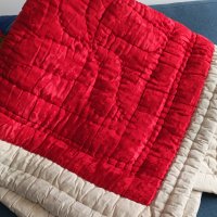 Вълнен юрган, снимка 3 - Олекотени завивки и одеяла - 43435147