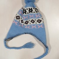 Нова детска зимна шапка, от 4 години до 12 години, снимка 1 - Шапки, шалове и ръкавици - 34966897