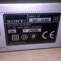 SONY DVP-NS305 CD/DVD PLAYER-ВНОС ШВЕИЦАРИЯ, снимка 14 - Ресийвъри, усилватели, смесителни пултове - 27432504