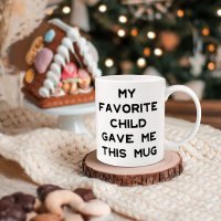 Нова Забавна чаша с послания за кафе Подарък за родител майка баща Коледа, снимка 7 - Други стоки за дома - 38773452