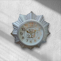 Стенен часовник с форма на звезда в античен стил, снимка 2 - Други стоки за дома - 44921531