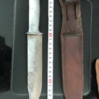 стар ловен нож, снимка 2 - Ножове - 28310302
