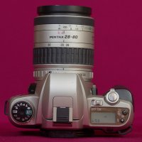 Продавам филмов фотоапарат PENTAX MZ 6, снимка 7 - Фотоапарати - 43554146