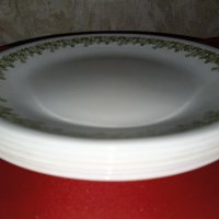 Corelle -Сервиз-  Купа и 6 чинии от аркопал, снимка 8 - Прибори за хранене, готвене и сервиране - 38917290