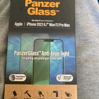 Нов Протектор против синя светлина за iPhone 14 Plus | 13 Pro Max PanzerGlass, снимка 7 - Фолия, протектори - 40587376