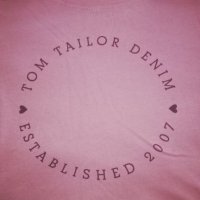 Оригинална тениска Tom Tailor, снимка 2 - Тениски - 26573344