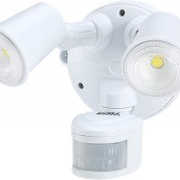 Amazon двоен водоустойчив LED прожектор със сензор, снимка 3 - Външни лампи - 40075514