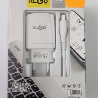 Зарядно Захранване Адаптер за Айфон iPhone и iPad KLGO KC-2S, снимка 1 - Резервни части за телефони - 43296430