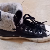 Зимни кецове Converse естествена кожа , снимка 3 - Кецове - 39022696