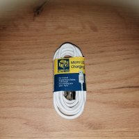 Micro USB cable/микро ЮСБ кабел за зареждане/пренос на данни, снимка 1 - USB кабели - 38975088