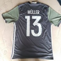 оригинална футболна тениска Muller Germany . Adidas  размер М, снимка 2 - Футбол - 40639318