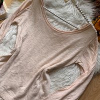 Пуловер с дантелен гръб, снимка 2 - Блузи с дълъг ръкав и пуловери - 34715456