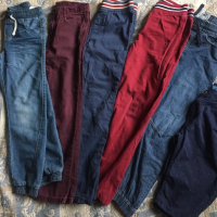 Лот панталони 7-8години, снимка 1 - Детски панталони и дънки - 44872048