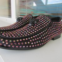 Мъжки обувки с камъни Kurt Geiger London, снимка 3 - Официални обувки - 43900611