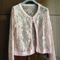 дамска дантелена блуза, снимка 1 - Блузи с дълъг ръкав и пуловери - 36594741