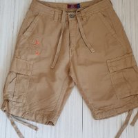 La Martina Cargo Short Cotton / Len Mens Size 32/33 ОРИГИНАЛ! Мъжки Къси Панталони!, снимка 1 - Къси панталони - 37448821