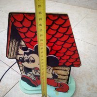 Стар детска ношна лампа Мики Маус, снимка 3 - Антикварни и старинни предмети - 27365800