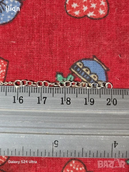 Сребърна гривна. От 16 до 20см. Цена 16,99лв. За Севлиево безплатна доставка., снимка 1