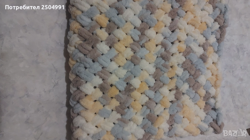 Детско одеало от прежда  Ализе Пуфи, снимка 1