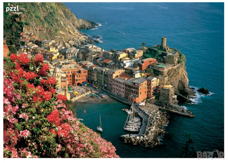 Пъзел "Cinqueterre, La Riviera" Educa 1000 части, снимка 1