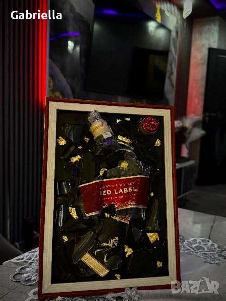 Картина от епоксидна смола вдъхновена от Johnny Walker, снимка 1