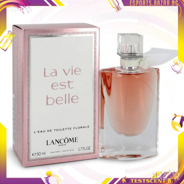 Lancome La Vie Est Belle Florale EDT 50ml дамски парфюм тоалетна вода, снимка 1