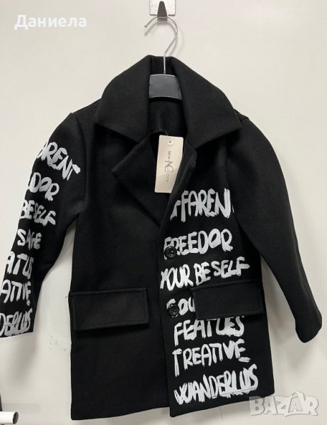 Палто с надписи, снимка 1