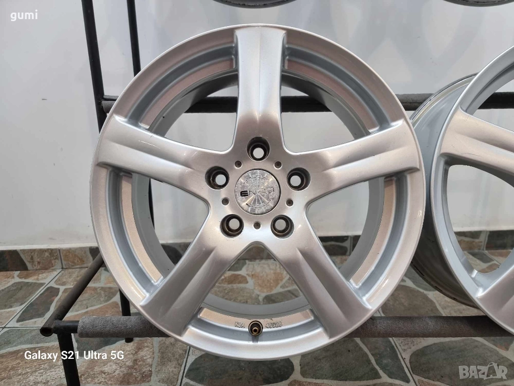 4бр 16ски джанти ENZO за AUDI, VW, SEAT 5х112мм A161156 , снимка 1