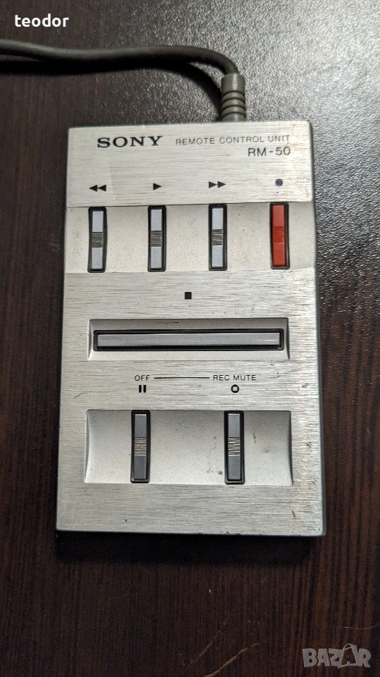 SONY RM-50 Дистанционно за дек, снимка 1