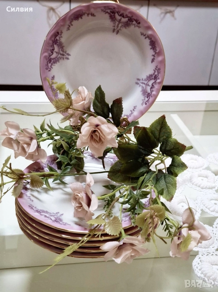 Ретро чинии- Изида-6бр., снимка 1