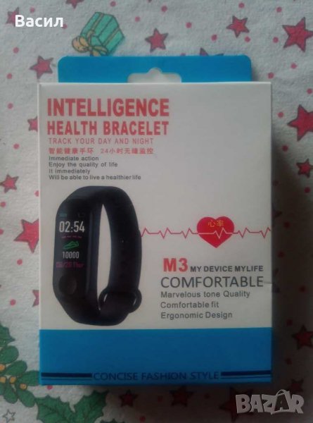 Смарт гривна M3, снимка 1