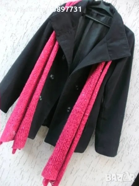 Дамско черно, стилно сако ! , снимка 1
