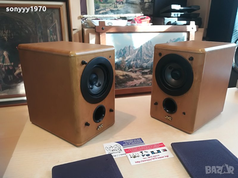 jvc-тонколони 2бр-20х20х13см, снимка 1