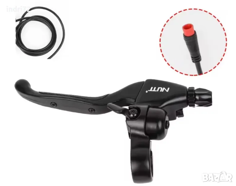 Nutt ляв спирачен лост със звънец, снимка 1