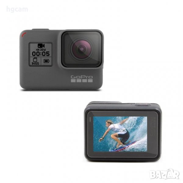 Комплект предпазни фолиа за GoPro Hero 5/6/7/New(2018), снимка 1