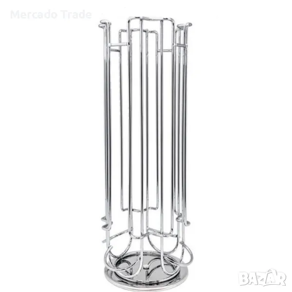 Стойка за кафе капсули Mercado Trade, За DOLCE GUSTO , 24бр., Сив, снимка 1