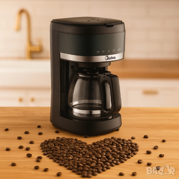 Кафемашина Midea MA-D1502W2ME – Ароматно кафе у дома без усилие, снимка 1