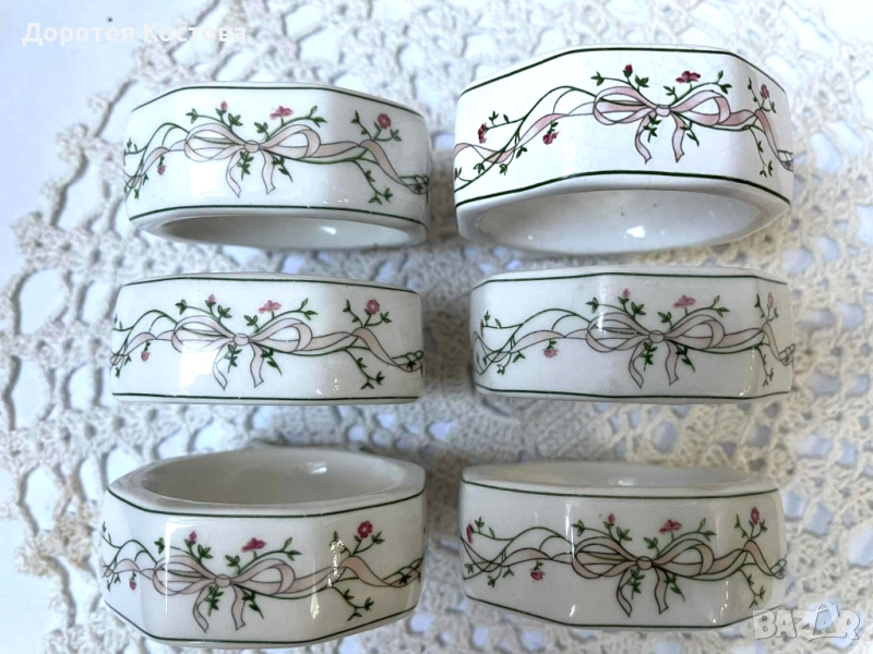 Красиви порцеланови пръстени от Англия , снимка 1