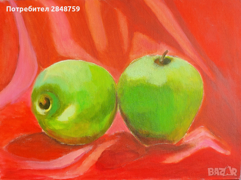 Натюрморт, картина , снимка 1