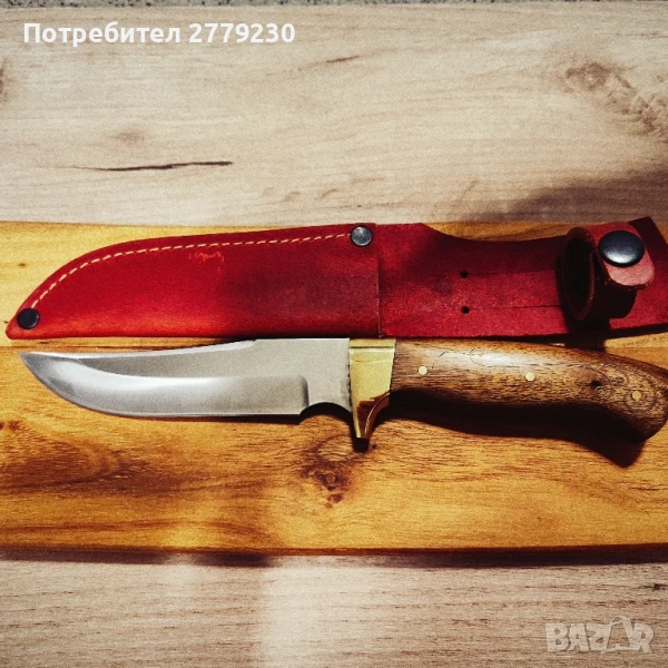 Нож ръчна изработка на Майстор П.Неделев Нов, снимка 1