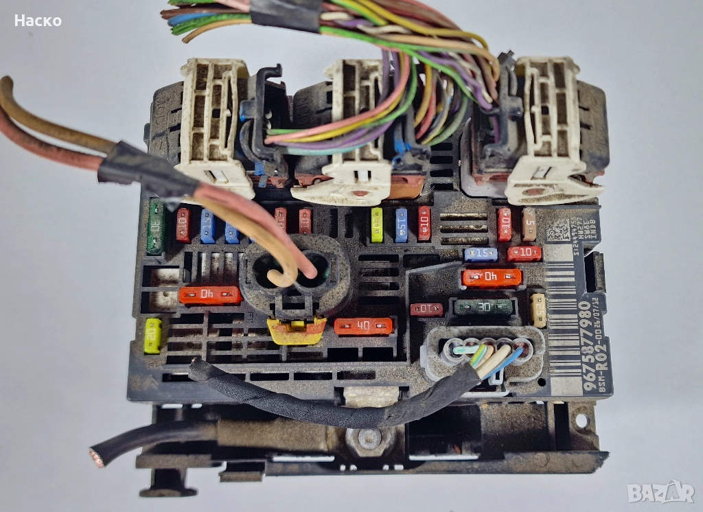 BSM R02-00 Модул Бушониера Бушонно Табло R02 БСМ-Р02-00 BSM-R02-00 9675877980 Peugeot 3008 Пежо 3008, снимка 1