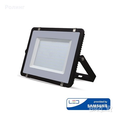 ВИ-200W SMD ПРОЖЕКТОР SAMSUNG ЧИП 4000К ЧЕРНО ТЯЛО/VT-200/418, снимка 1