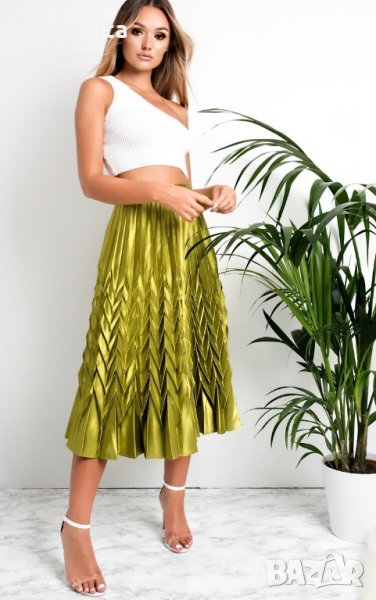 Плисирана пола S/M, снимка 1