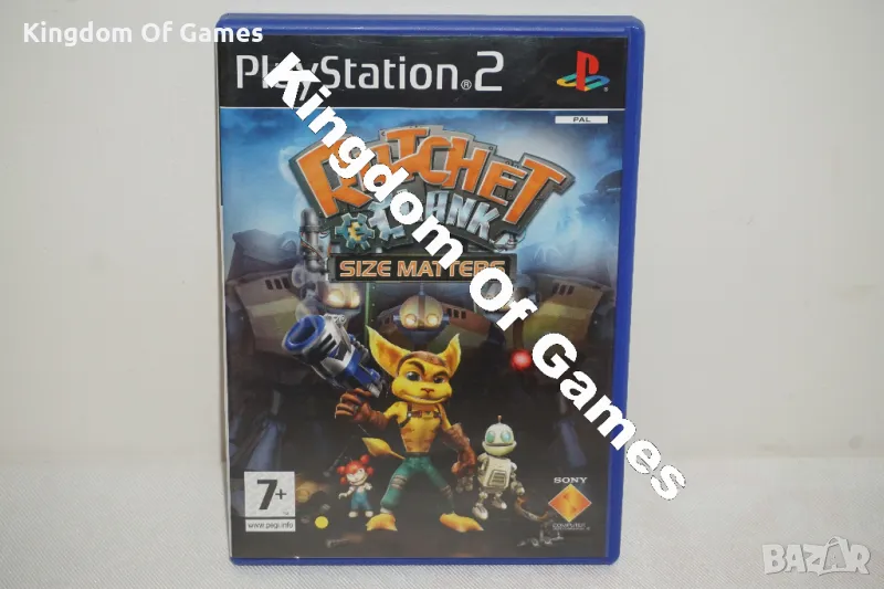 Рядка Игра за PS2 Ratchet & Clank Size Matters, снимка 1