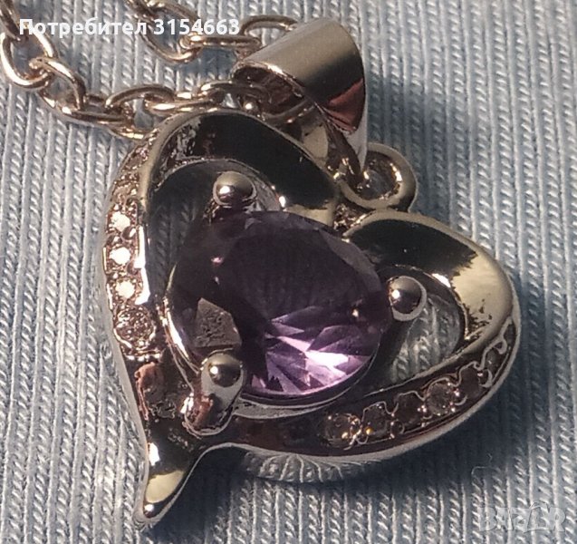 Колие с кристал , снимка 1