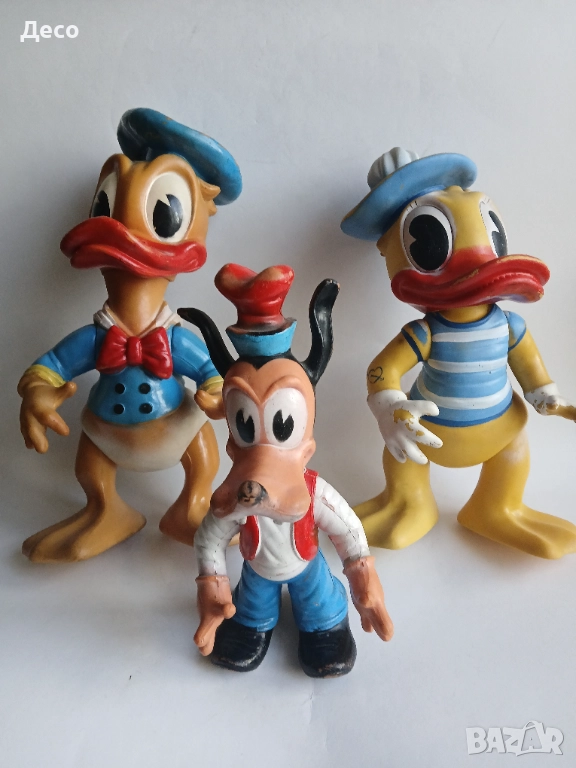 Стари гумени играчки-кукли 1960те Walt Disney., снимка 1