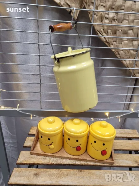 комплект буркани за подправки🌻+ гюм ЖЪЛТИ🌼🌼, снимка 1