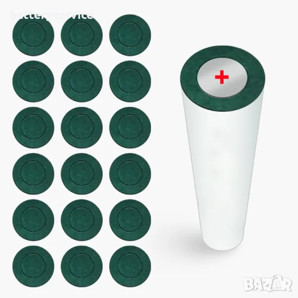 Самозалепваща хартия,изолационна подложка за батерия 21700, снимка 1