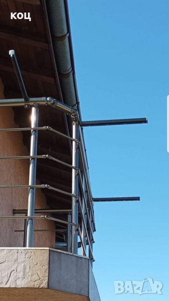 Алуминиев простор за алуминиев парапед цвят сиво.prostor. sivo.paraped, снимка 1