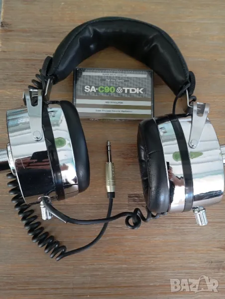 Neckermann N Luxus Hifi Stereo 813/222 Head phones Аудио слушалки Ретро Винтидж, снимка 1